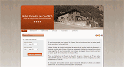 Desktop Screenshot of hotelparadordecanolich.com